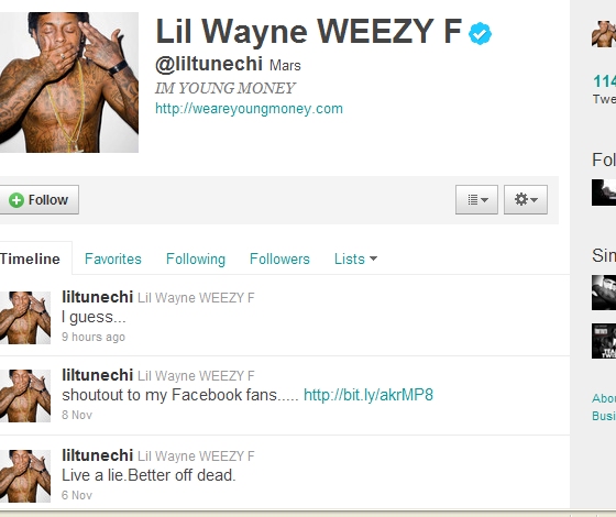 Lil Wayne Twitter