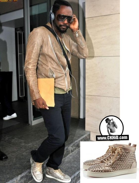 Will.i.Am in Louboutin Sneakers