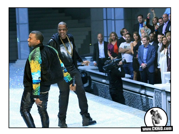 New Kanye West Jay-Z Niggas in Paris Performance Pics