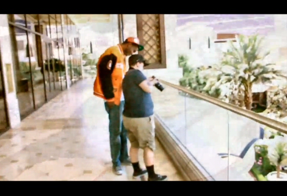 C.KHiD stands with philadelphia music video director "Mystik" of Mystik Films