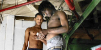 Chief Keef and 3Hunna Gang