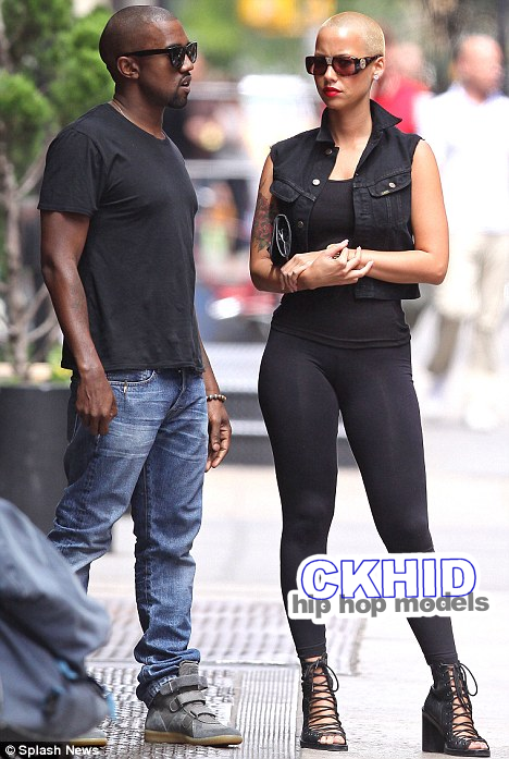 Kanye West and Amber Rose