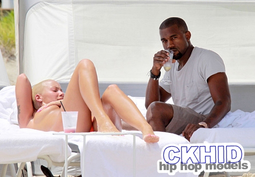 Kanye West and Amber Rose