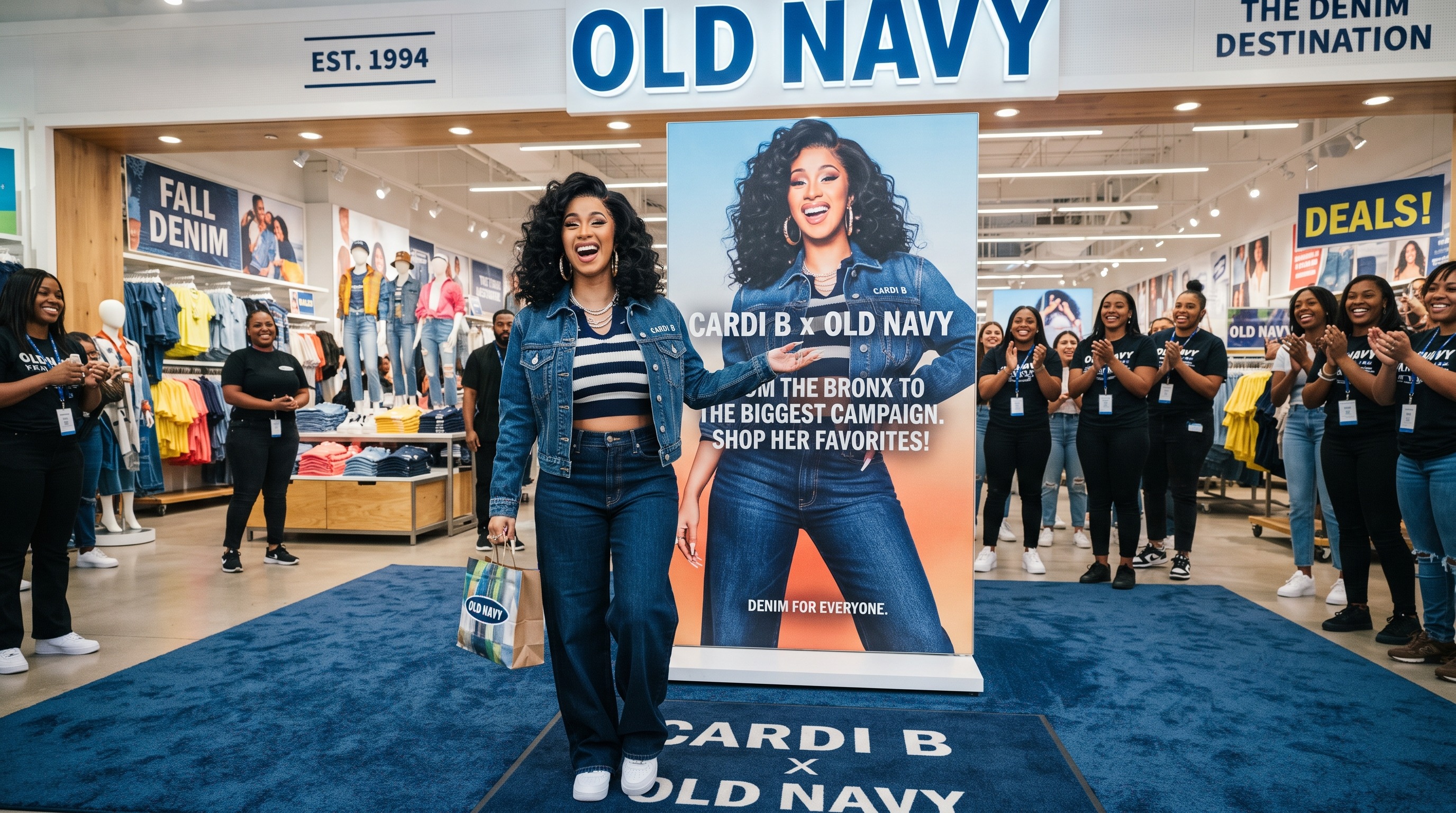 From Stealing to Starring: Cardi B’s Old Navy Win